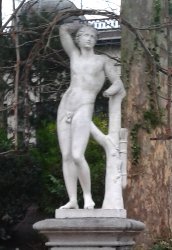 Statue d'homme  Bruxelles